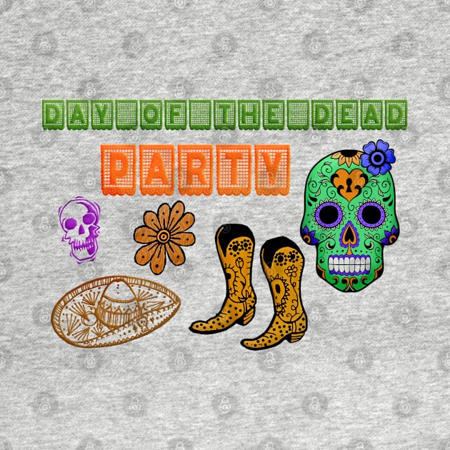 Halloween Day Of The Dead Party by holidaystore